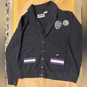 Black Label Premium Black Cardigan